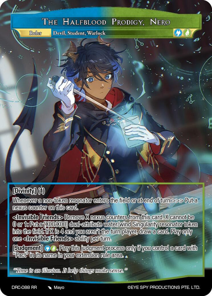 The Halfblood Prodigy, Nero // Nero, Catalyst of the Impossible (DRC-088 JR) [Descent into the Raven's Catacombs]