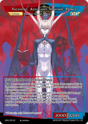 Raven's Order Class A's Representative, Valentio // Valentio, Arrogant Demonic Prince (DRC-076 JR) [Descent into the Raven's Catacombs]