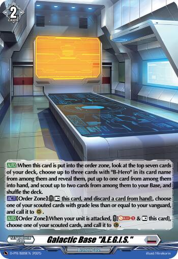 Galactic Base "A.E.G.I.S." (Foil) (D-PR/889EN) [D Promo Cards]