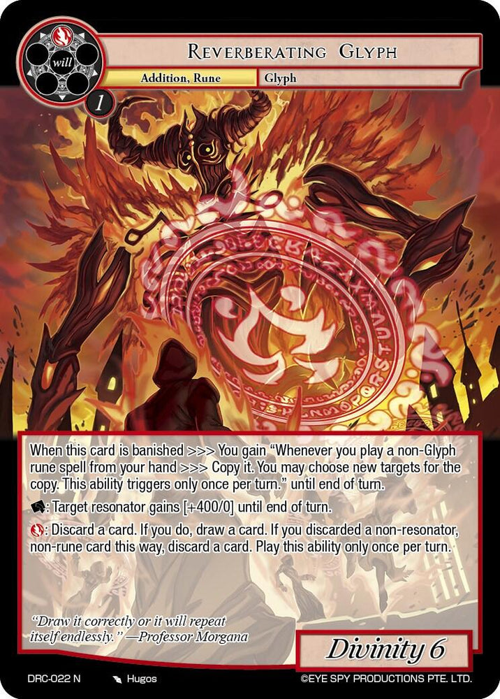 Reverberating Glyph (DRC-022 N) [Descent into the Raven's Catacombs]