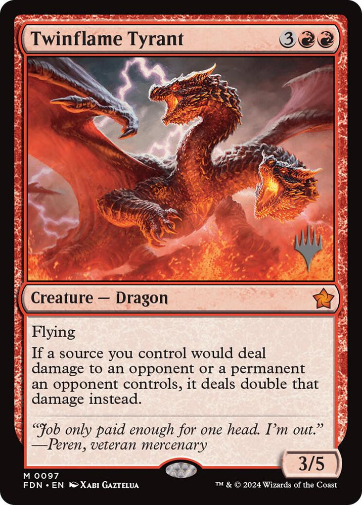 Twinflame Tyrant [Edge of Eternities Promo Pack]