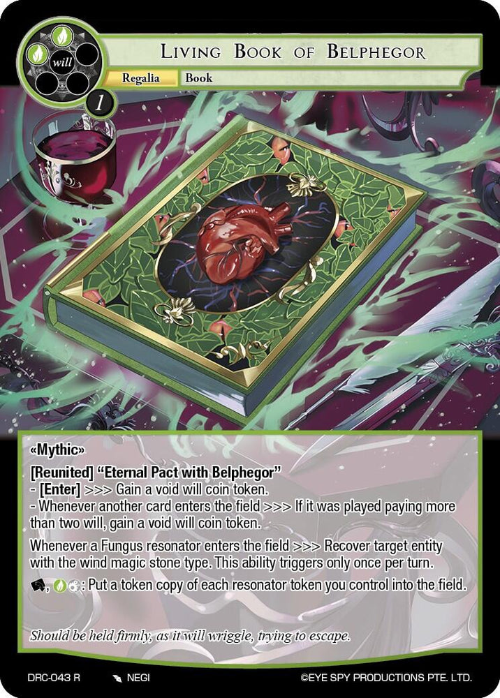 Living Book of Belphegor (DRC-043 R) [Descent into the Raven's Catacombs]