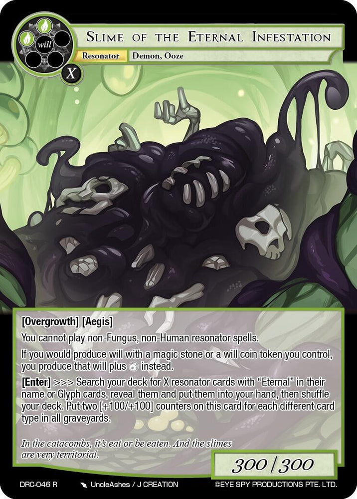Slime of the Eternal Infestation (DRC-046 R) [Descent into the Raven's Catacombs]