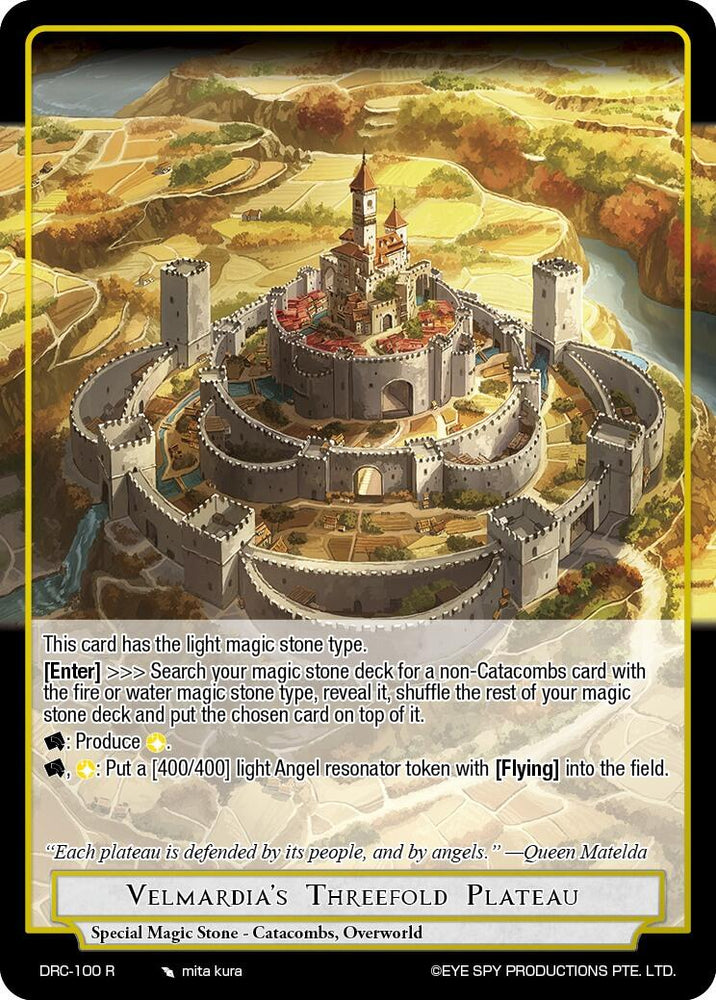 Velmardia's Threefold Plateau (DRC-100 R) [Descent into the Raven's Catacombs]