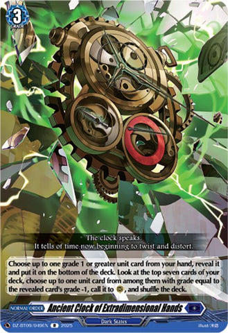 Ancient Clock of Extradimensional Hands (DZ-BT09/049EN) [Super Brave Detonation]