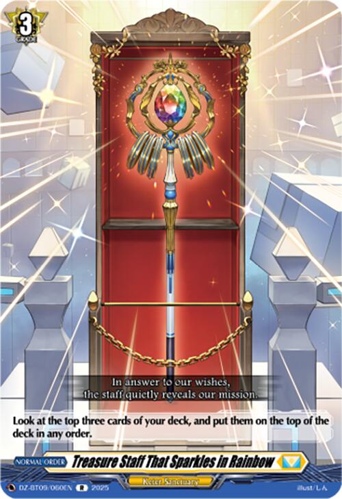 Treasure Staff That Sparkles in Rainbow (DZ-BT09/060EN) [Super Brave Detonation]