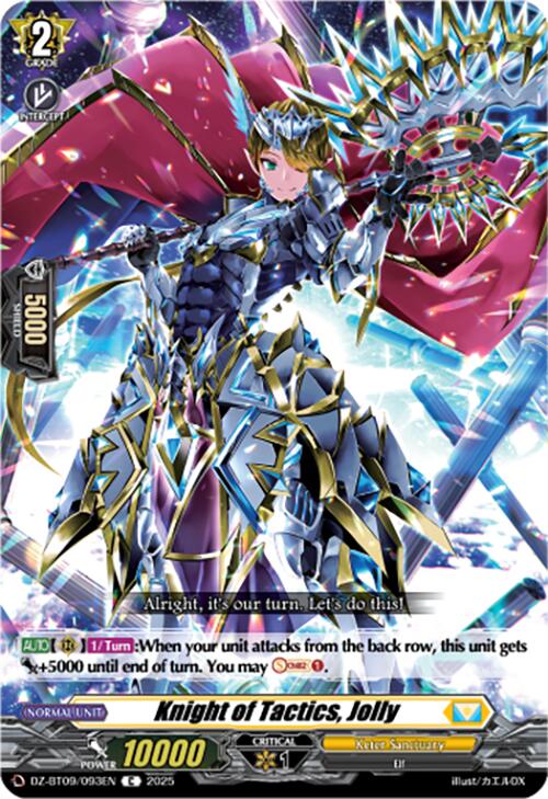Knight of Tactics, Jolly (DZ-BT09/093EN) [Super Brave Detonation]