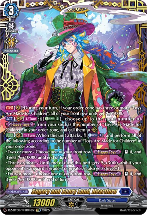 Sugary and Scary Land, Heartluru (DZ-BT09/FFR04EN) [Super Brave Detonation]