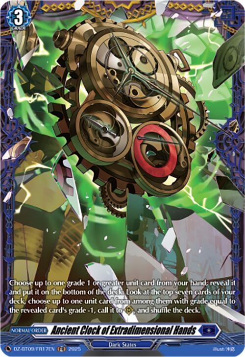 Ancient Clock of Extradimensional Hands (DZ-BT09/FR17EN) [Super Brave Detonation]