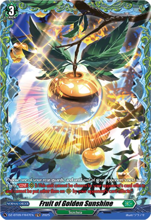 Fruit of Golden Sunshine (DZ-BT09/FR47EN) [Super Brave Detonation]