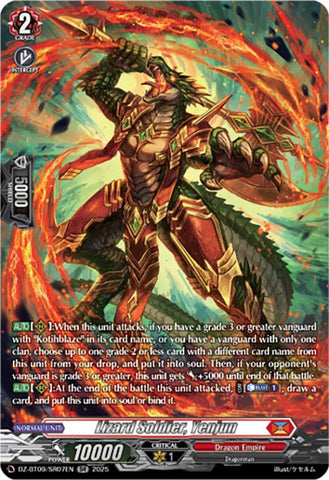 Lizard Soldier, Yenjun (DZ-BT09/SR07EN) [Super Brave Detonation]