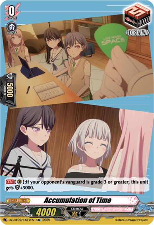 Accumulation of Time (EXC) (DZ-BT09/EX27EN) [Super Brave Detonation]