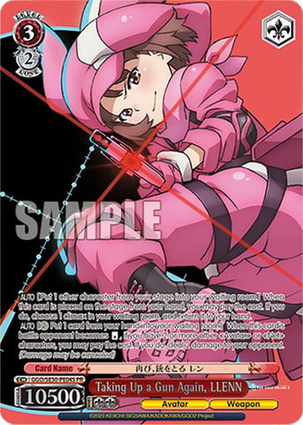 Taking Up a Gun Again, LLENN (GGO/SE50-PE04S RR) [SAO Alternative–Gun Gale Online–2 Premium Booster]