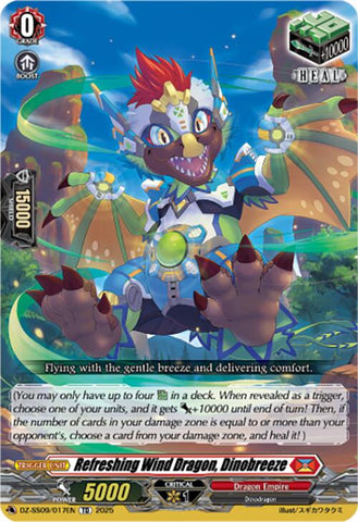 Refreshing Wind Dragon, Dinobreeze (DZ-SS09/017EN) [DZ-SS09: Zero Tendo Start Deck]