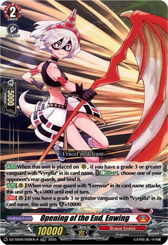 Opening of the End, Enwing (TDR) (DZ-SS09/009EN-R) [DZ-SS09: Zero Tendo Start Deck]