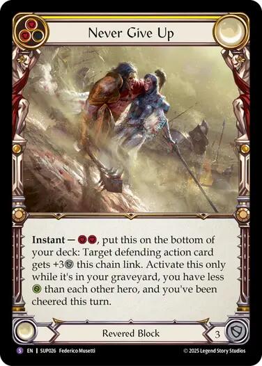 Never Give Up [SUP026] (Super Slam)