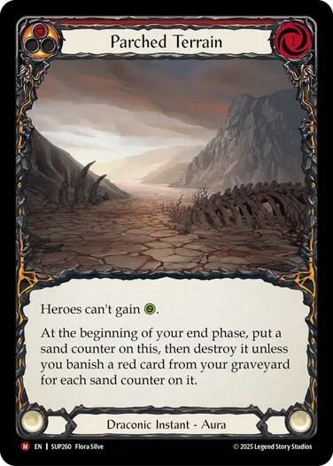 Parched Terrain [SUP260] (Super Slam)  Rainbow Foil