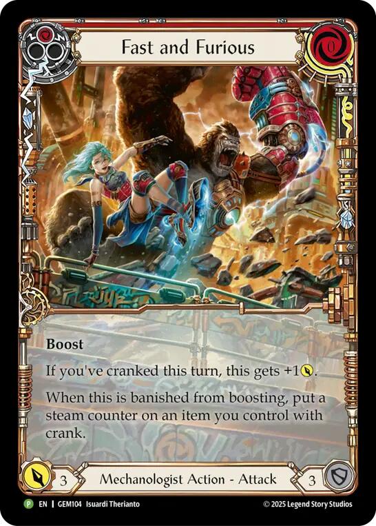 Fast and Furious [GEM104] (GEM Pack 3)