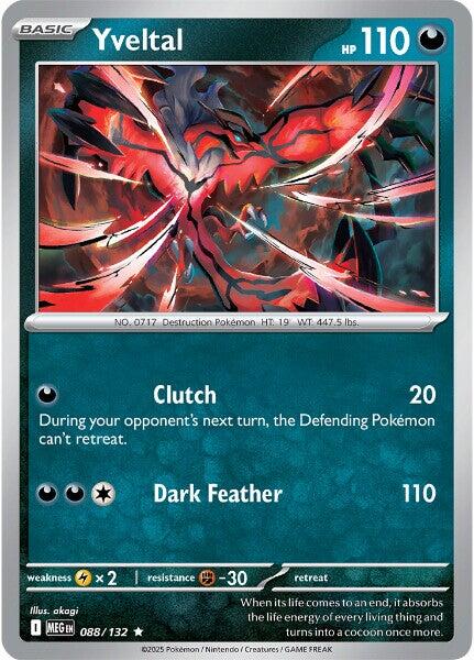 Yveltal (088/132) [Mega Evolution: Base Set]