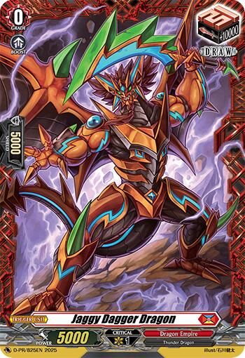 Jaggy Dagger Dragon (D-PR/825EN) [D Promo Cards]