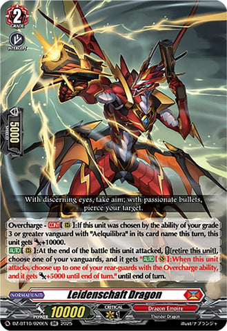 Leidenschaft Dragon (DZ-BT10/020EN) [Dragonsoul Resonance]