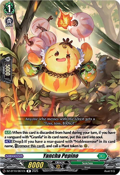 Yancha Pepino (DZ-BT10/061EN) [Dragonsoul Resonance]