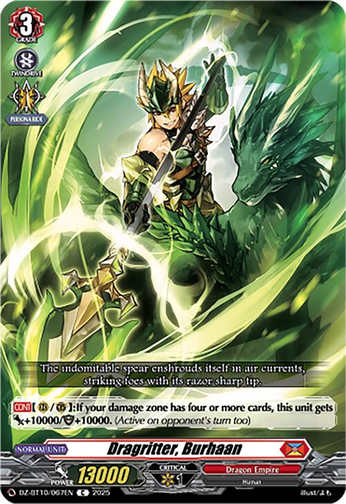 Dragritter, Burhaan (DZ-BT10/067EN) [Dragonsoul Resonance]