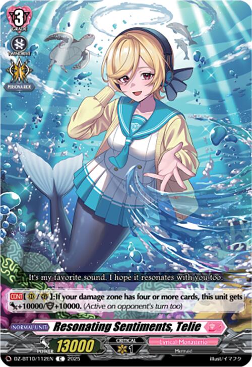 Resonating Sentiments, Telie (DZ-BT10/112EN) [Dragonsoul Resonance]