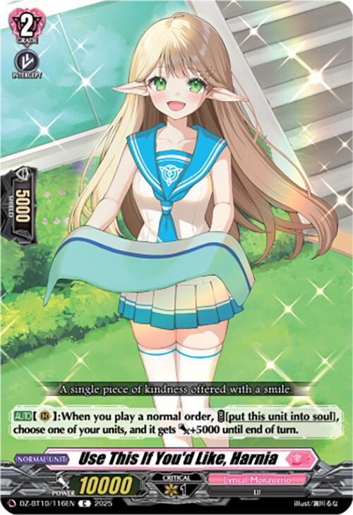 Use This If You'd Like, Harnia (DZ-BT10/116EN) [Dragonsoul Resonance]