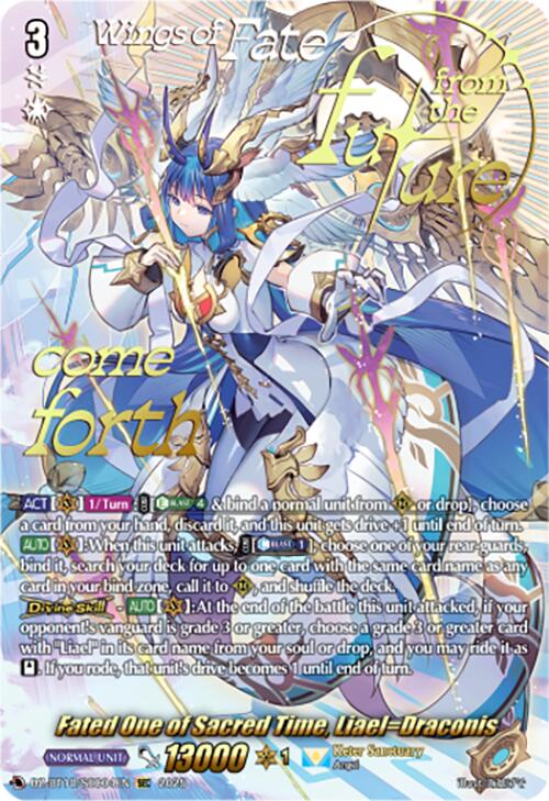 Fated One of Sacred Time, Liael=Draconis (SEC) (DZ-BT10/SEC04EN) [Dragonsoul Resonance]