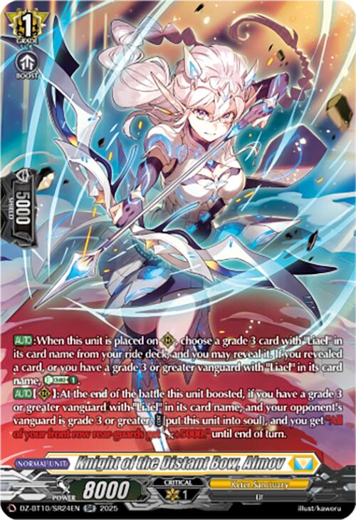 Knight of the Distant Bow, Almov (SR) (DZ-BT10/SR24EN) [Dragonsoul Resonance]