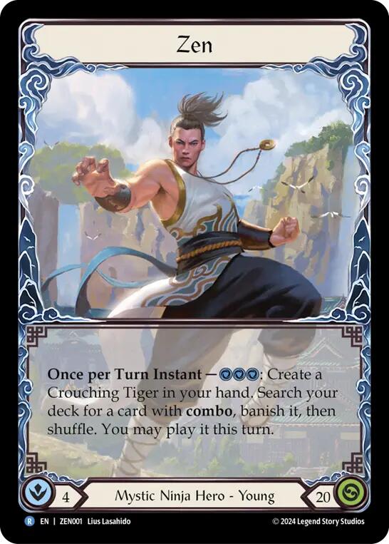 Enigma [ENG001] (Part the Mistveil Enigma Blitz Deck)  Rainbow Foil