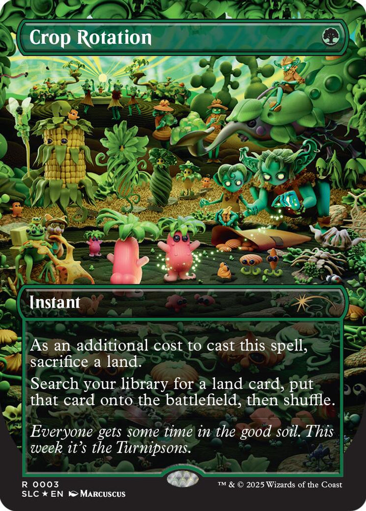 Crop Rotation (Halo Foil) [Secret Lair Countdown Kit]