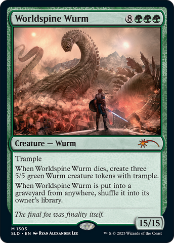 Worldspine Wurm [Secret Lair Drop Series]