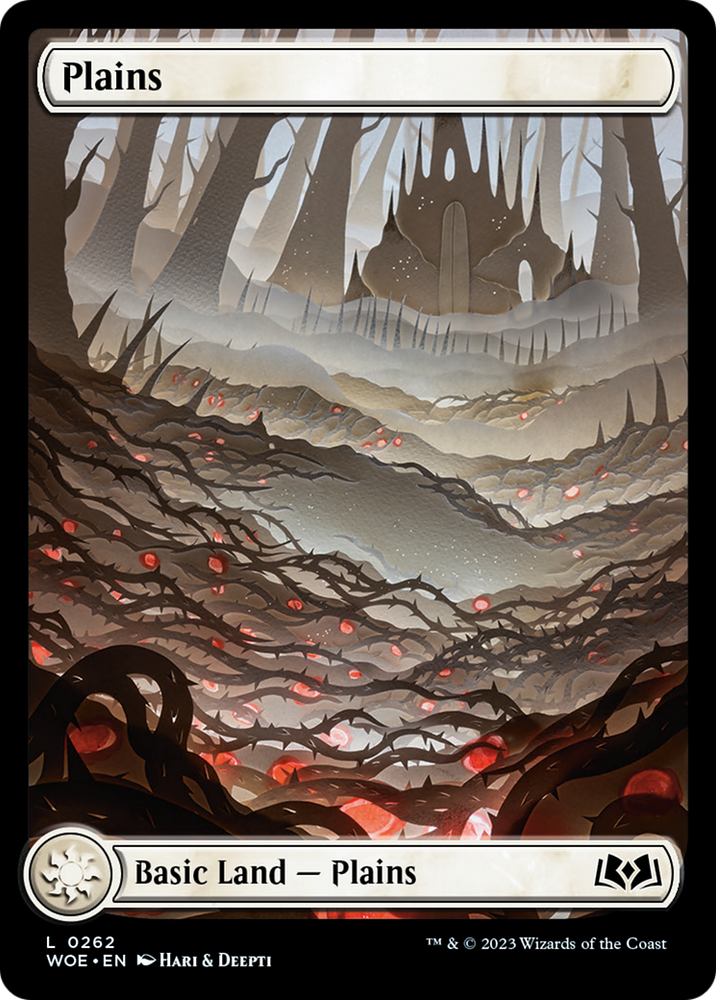 Plains (262) (Full-Art) [Wilds of Eldraine]