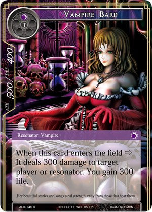 Vampire Bard (ADK-145) [Advent of the Demon King]