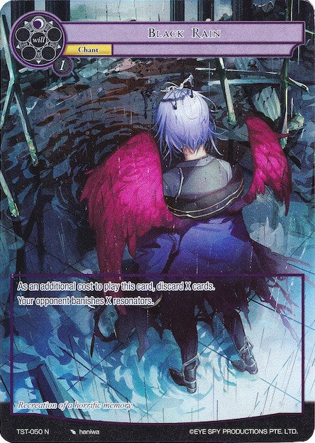 Black Rain (Full Art) (TST-050) [The Seventh]
