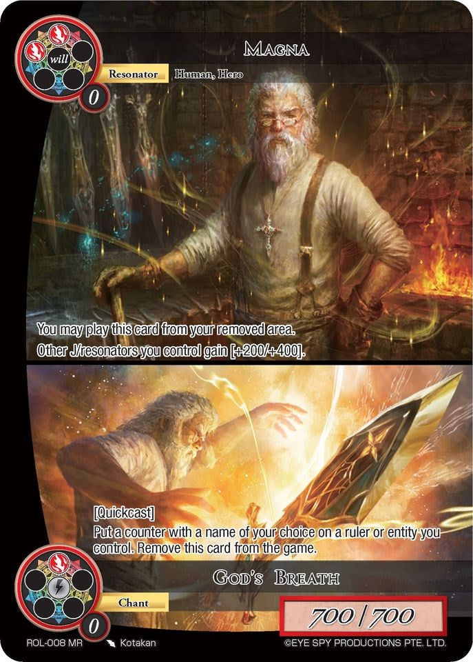 Magna // God's Breath (ROL-008) [Rebirth of Legend]