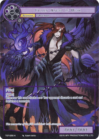 Fallen Angel of Dusk (Full Art) (TST-056) [The Seventh]