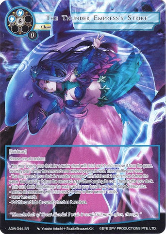 The Thunder Empress's Strike (Full Art) (ADW-044) [Assault into the Demonic World]