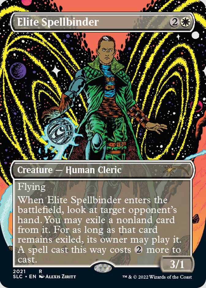 Elite Spellbinder (Borderless) [Secret Lair 30th Anniversary Countdown Kit]