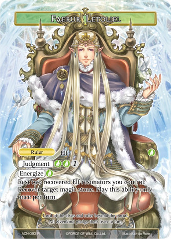 Faerur Letoliel // Faerur Letoliel, King of Wind (ACN-093) [Ancient Nights]