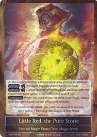 Little Red, the Pure Stone (Alternate Light Color) (MPR-098) [The Moon Priestess Returns]