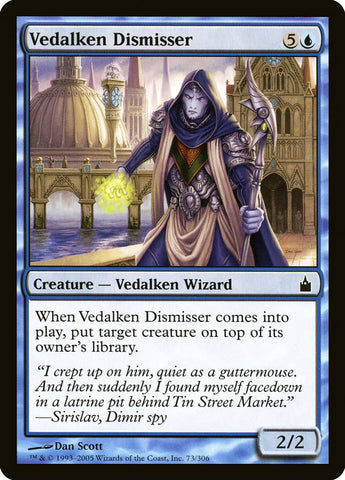 Vedalken Dismisser [Ravnica: City of Guilds]