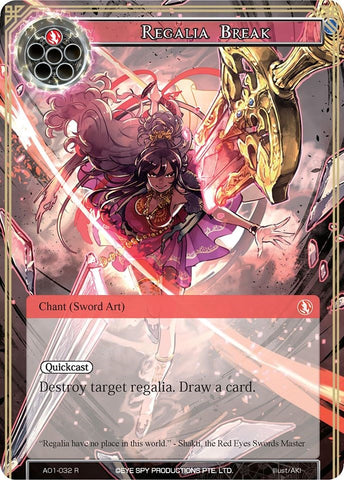 Regalia Break (AO1-032) [Alice Origin]