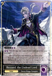 Rezzard, the Undead Lord // Rezzard, the Desecrating Vampire (SKL-077/J) [The Seven Kings of the Lands]