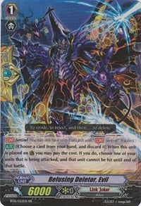 Refusing Deletor, Evil (BT16/022EN) [Legion of Dragons and Blades ver.E]