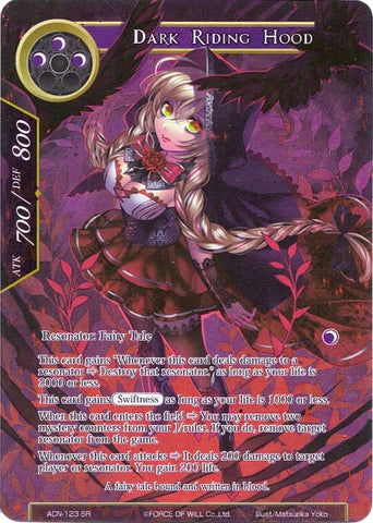 Dark Riding Hood (Full Art) (ACN-123) [Ancient Nights]