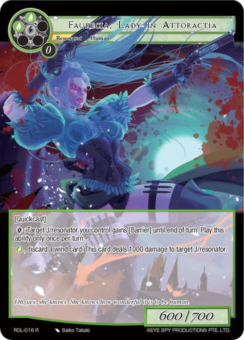Faurecia, Lady-In Attoractia (ROL-016) [Rebirth of Legend]