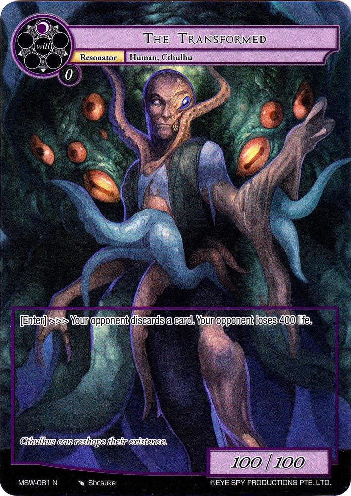 The Transformed (Full Art) (MSW-081) [The Magic Stone War - Zero]